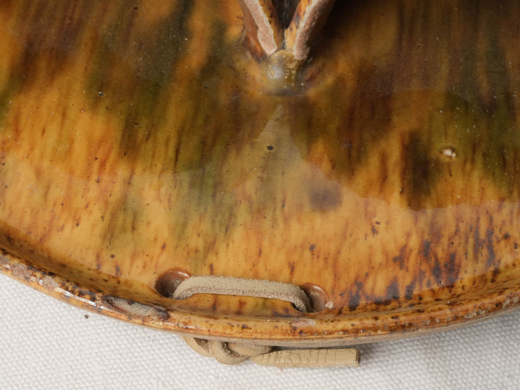 Early 20th-century pottery drainer