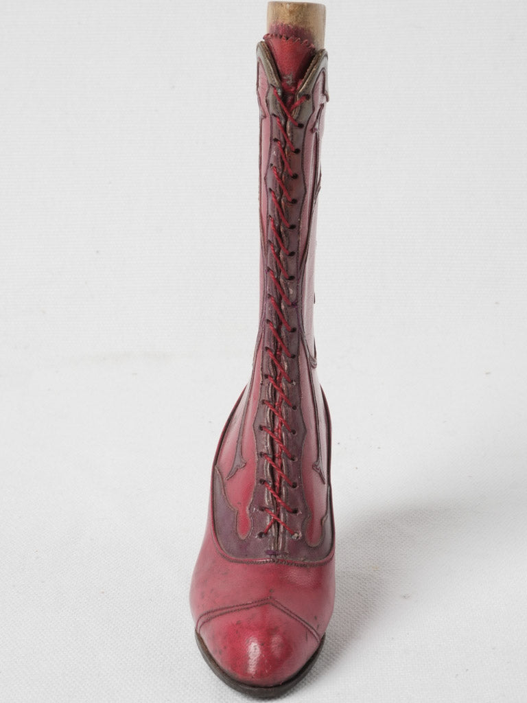 Quintessential French cordwainer crafted boot