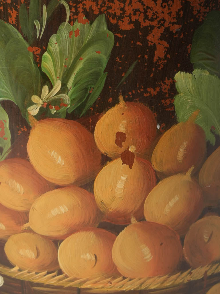 Italian rustic wastepaper basket