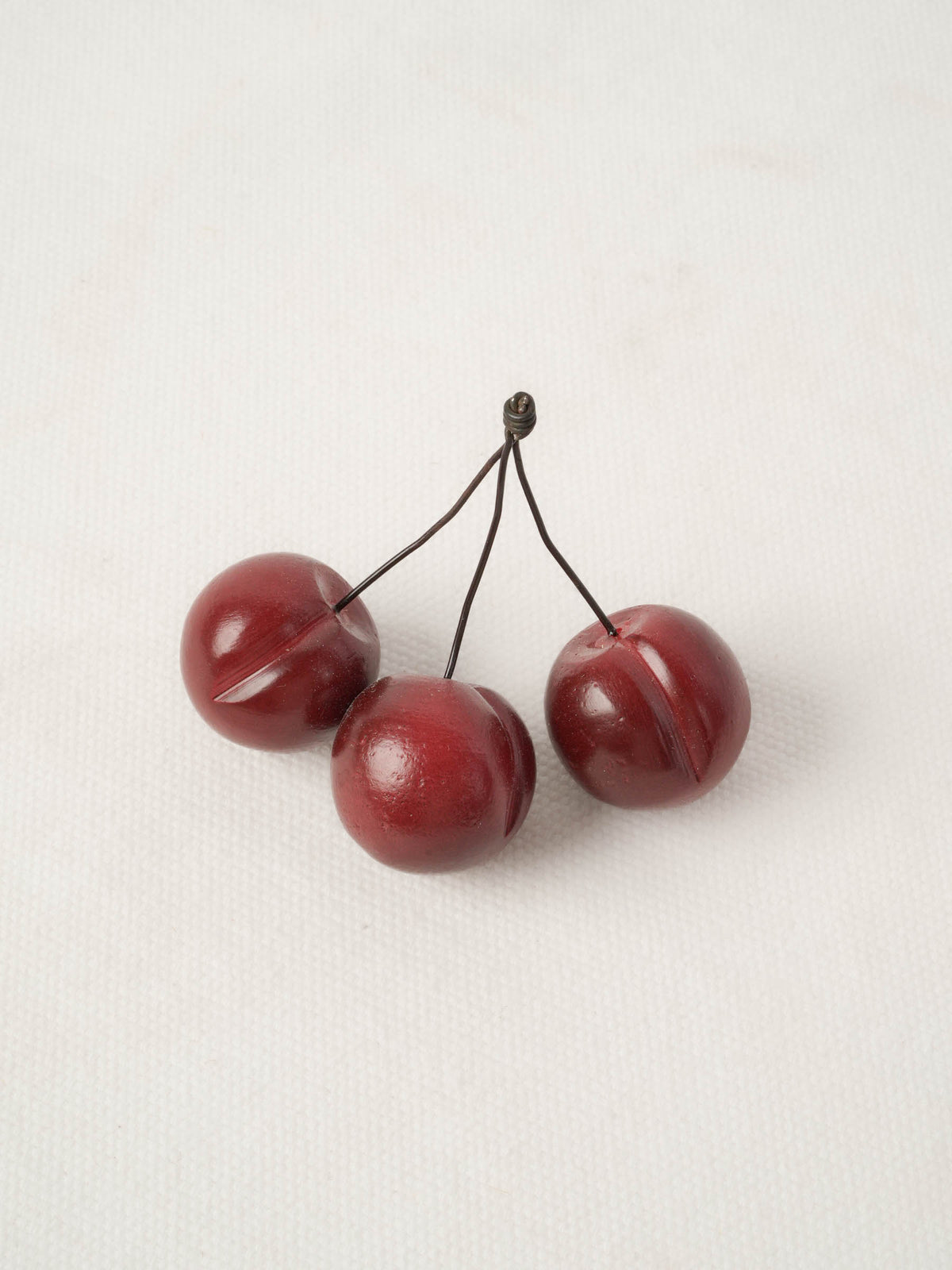 Vintage Faux Cherry Ornament