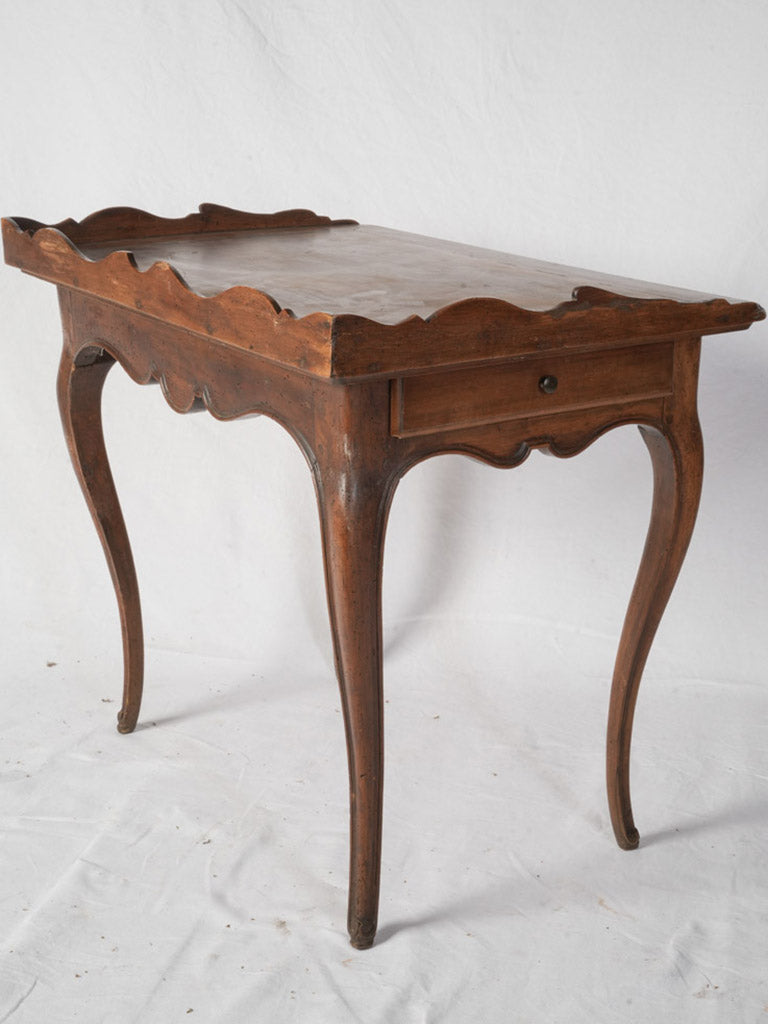 Architecturally structured vintage desk