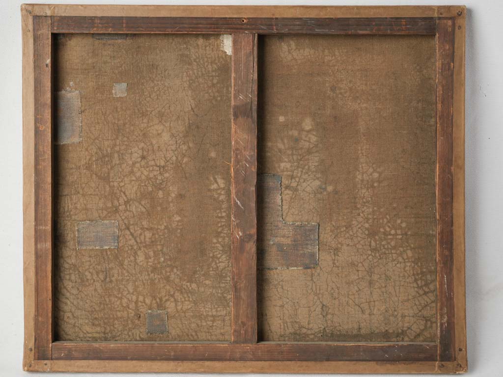 Vibrantly hued French canvas decor