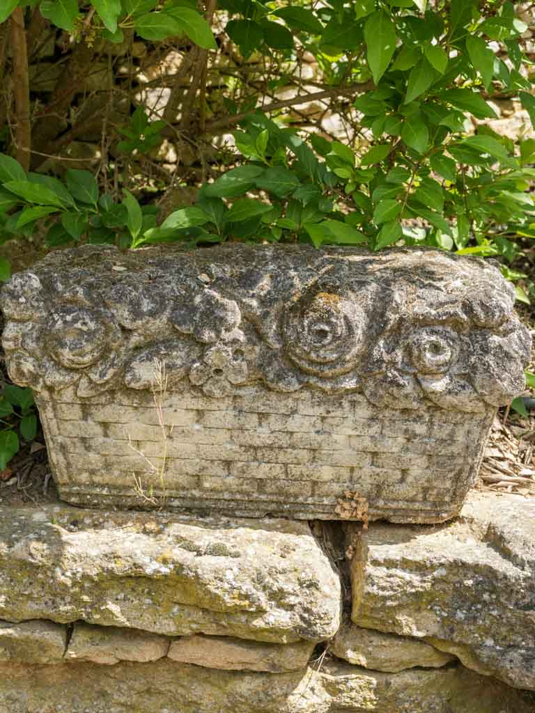 Provencal, aged fruit and flower sculpture