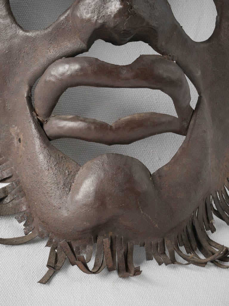 Unauthenticated Cocteau-Inspired Iron Sculpture