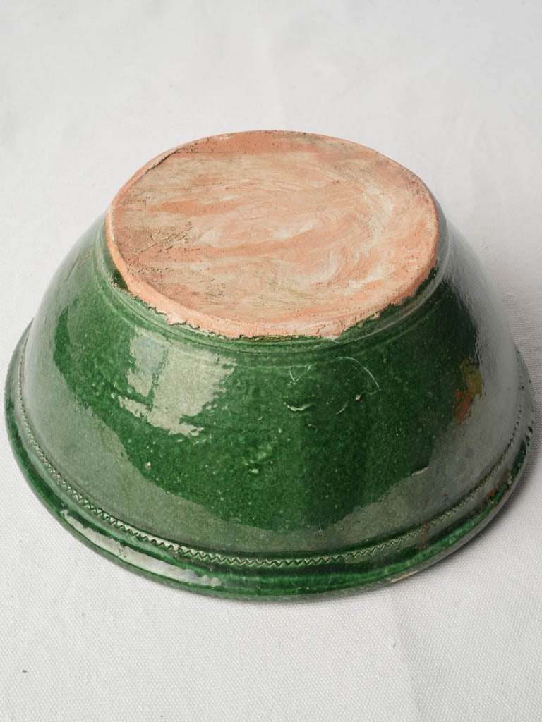 Geometric pattern vintage dining dish