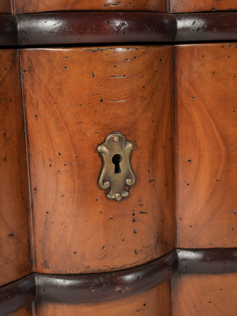 Decorative Brass Equipped Cherrywood Chest