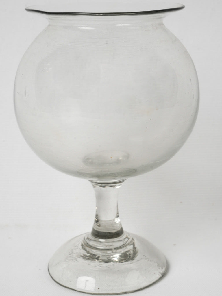 Antique French Blown Glass Leech Jar