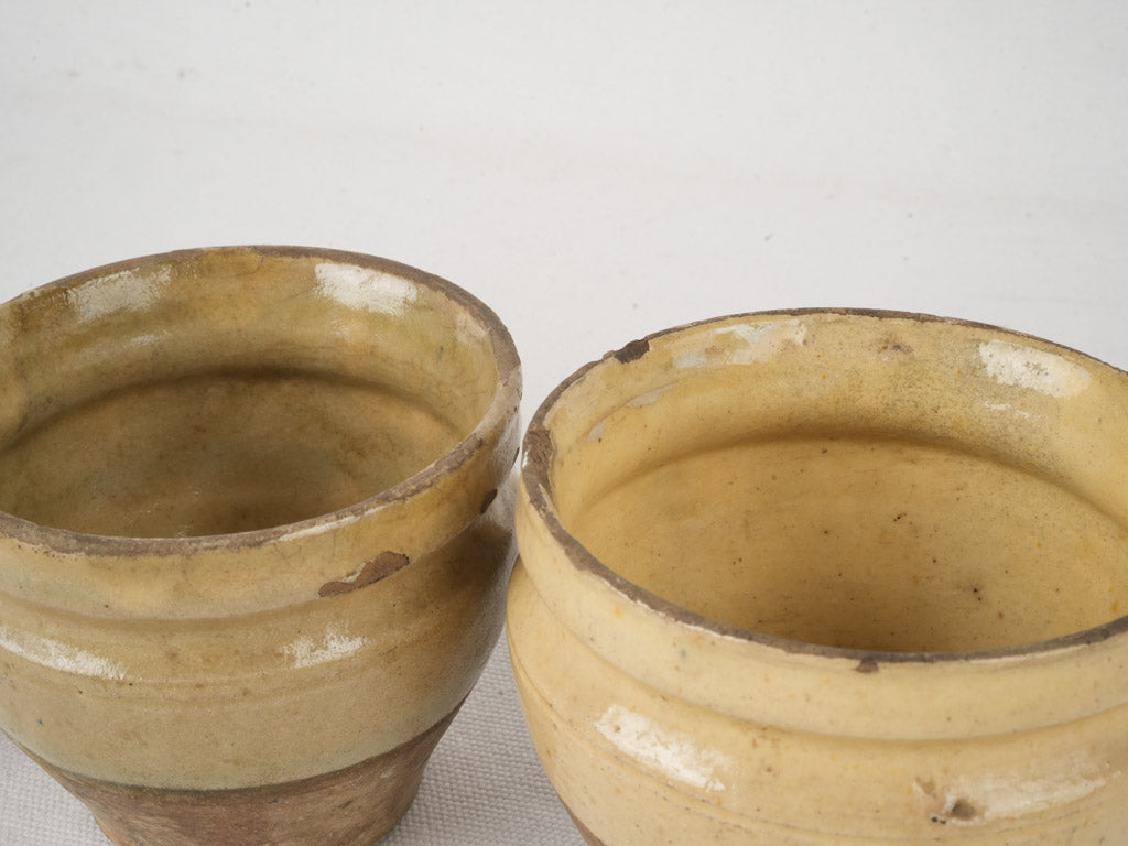 Provincial terracotta artist's pot