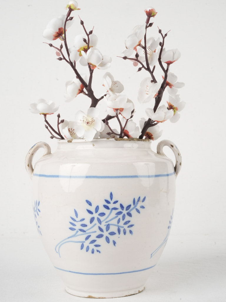 Vintage blue and white pottery