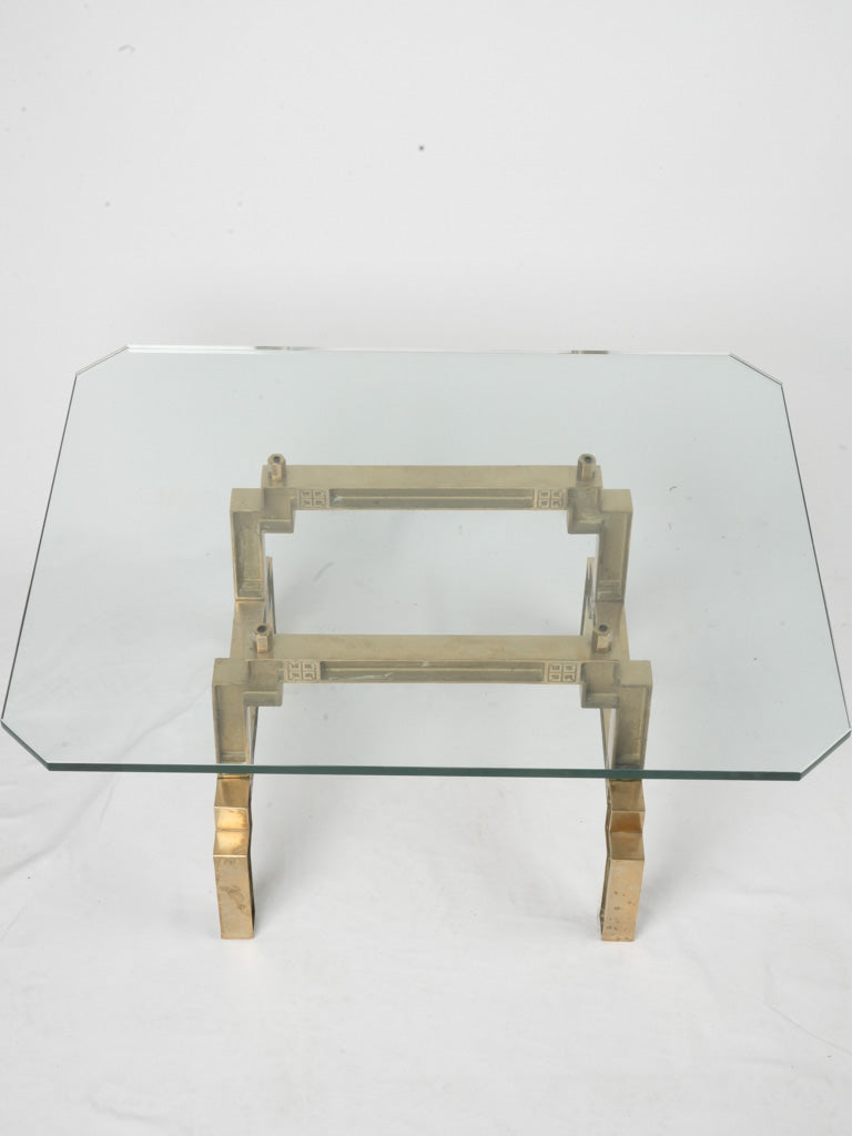 Heirloom quality bronze coffee table