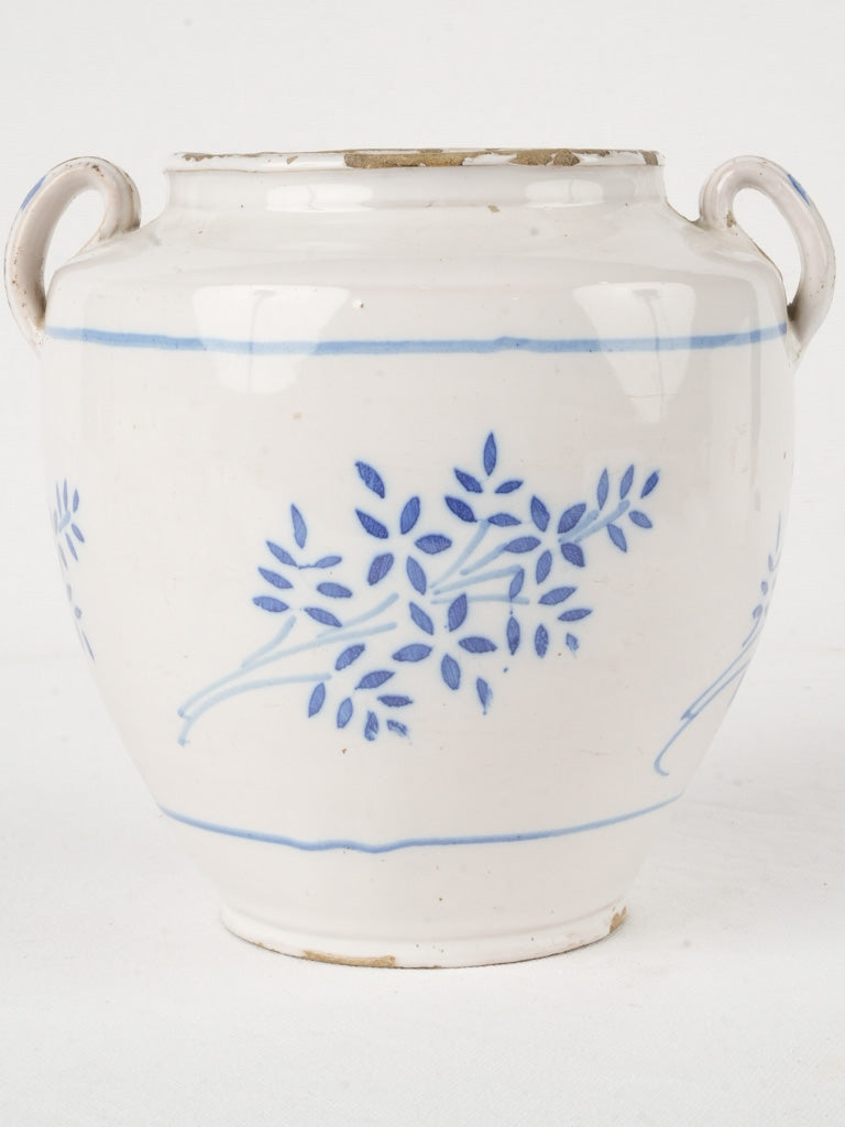 Hand-painted elegant utensil holder