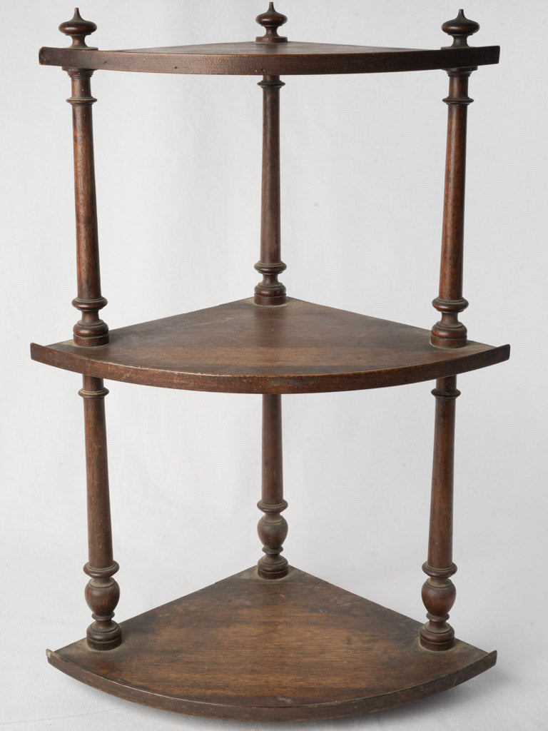 Petite stylish wall-mounted shelf