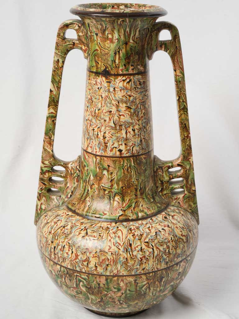 Classical revival ceramic vase