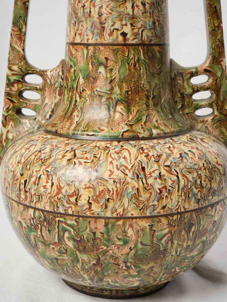 Monumental French amphora vase