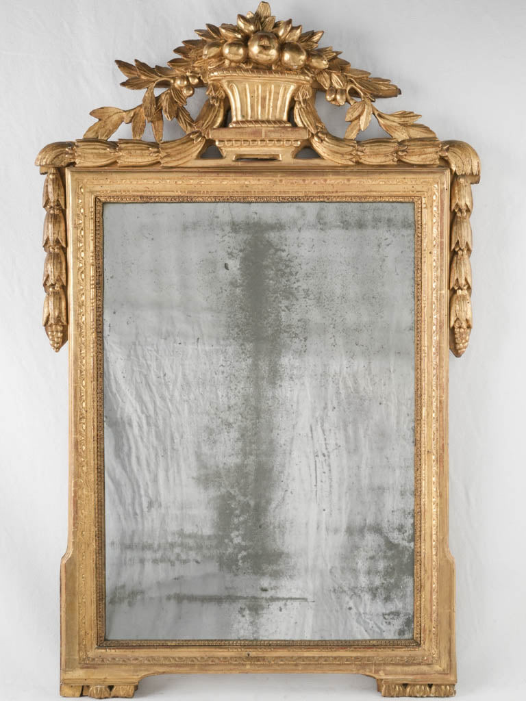 Ornate 18th-Century Gilt Mirror