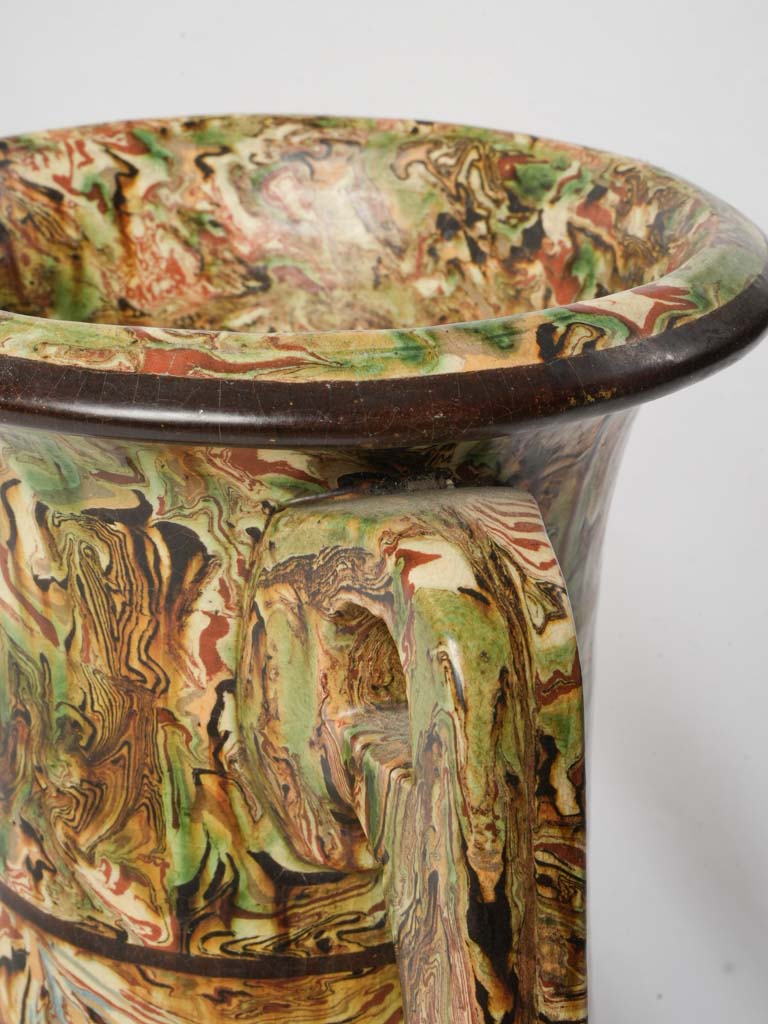 Greco-Roman inspired ceramic vase