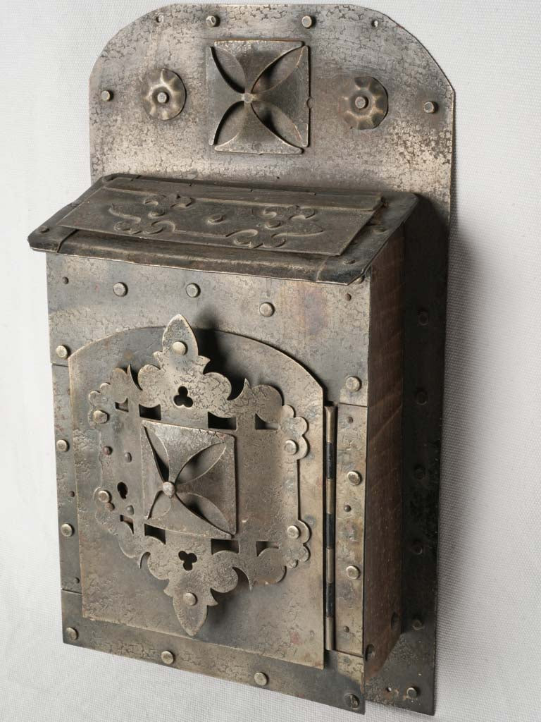 Timeworn Gothic Revival letter box