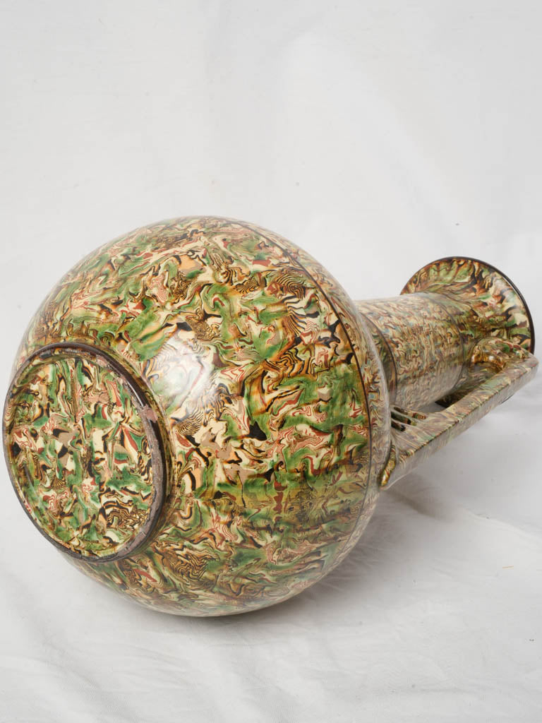 Aged charm statement vase
