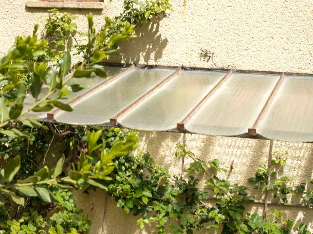 Rustic Wrought Iron Canopy