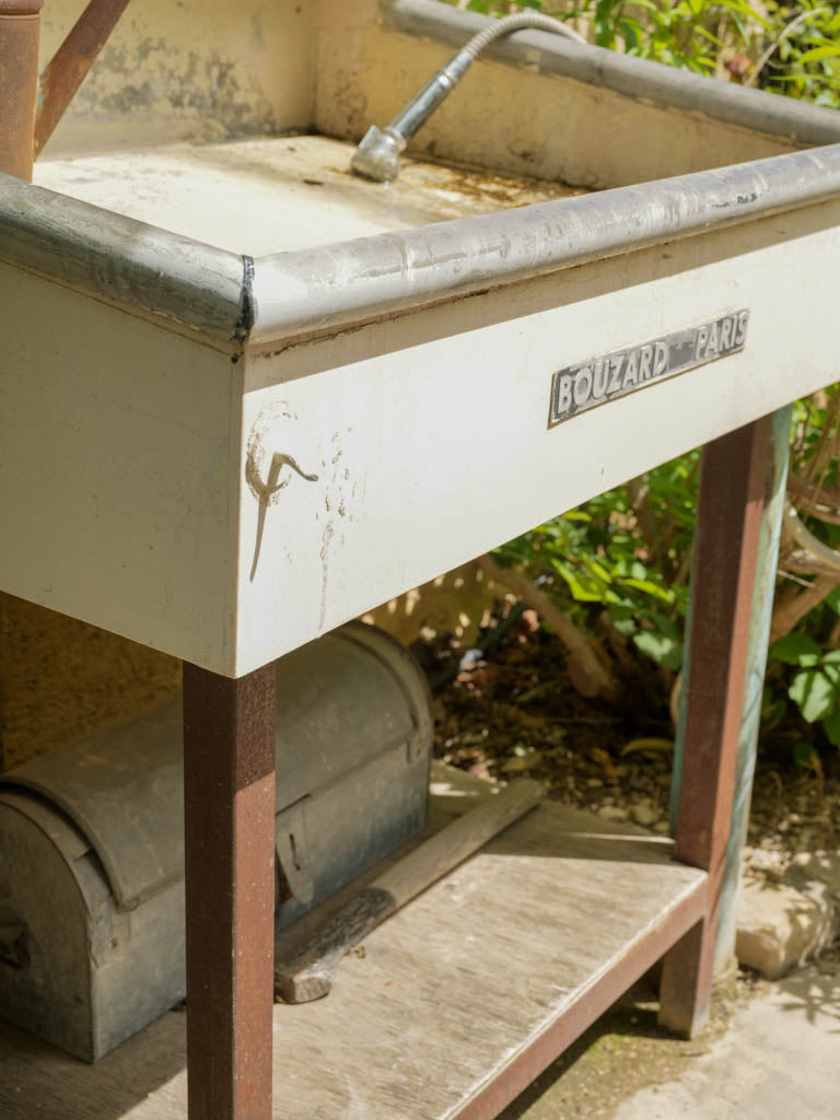Weathered garden sink from Bouzard Paris