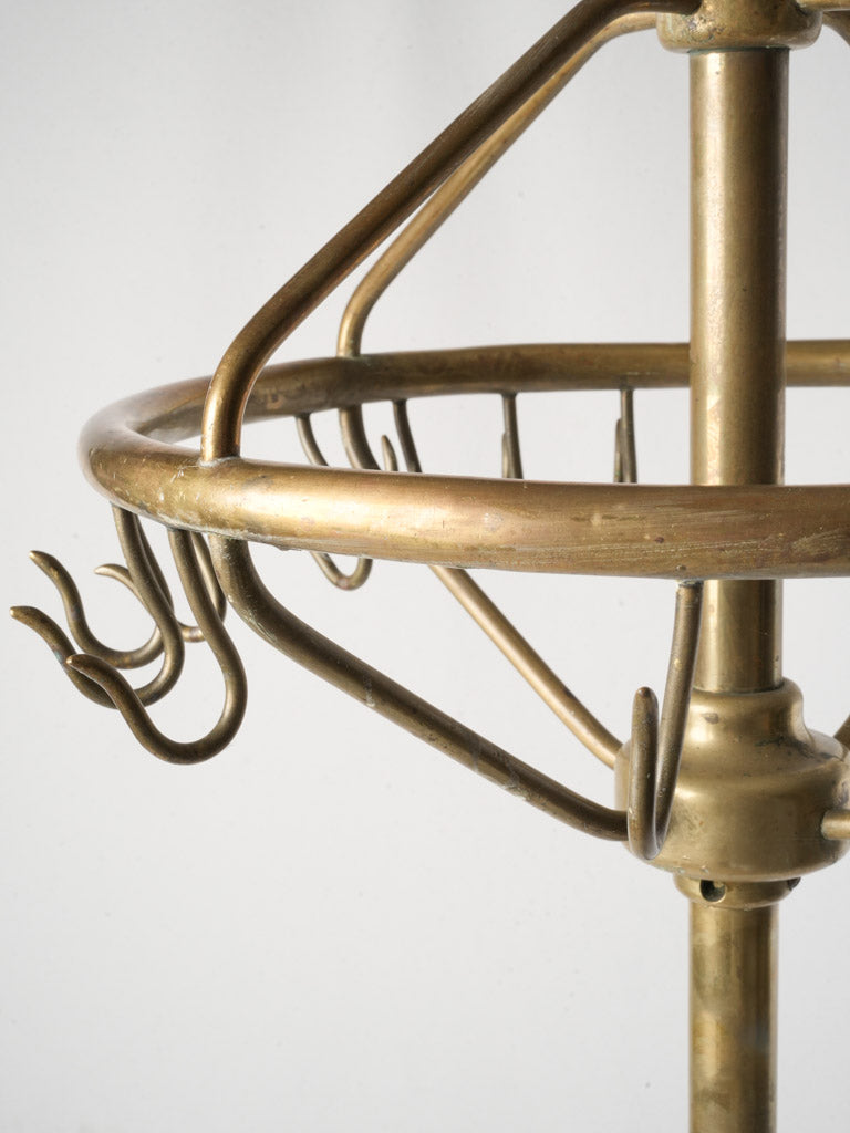 Solid brass retail stand