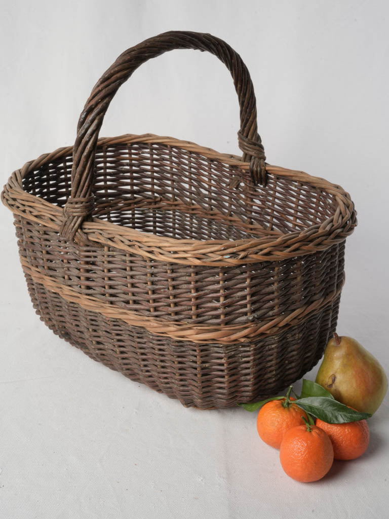Vintage rustic market basket