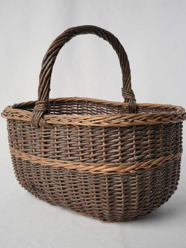 Charming French willow basket