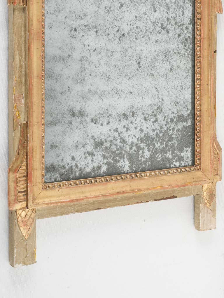 Exquisite, Carved Louis XVI Pediment Mirror