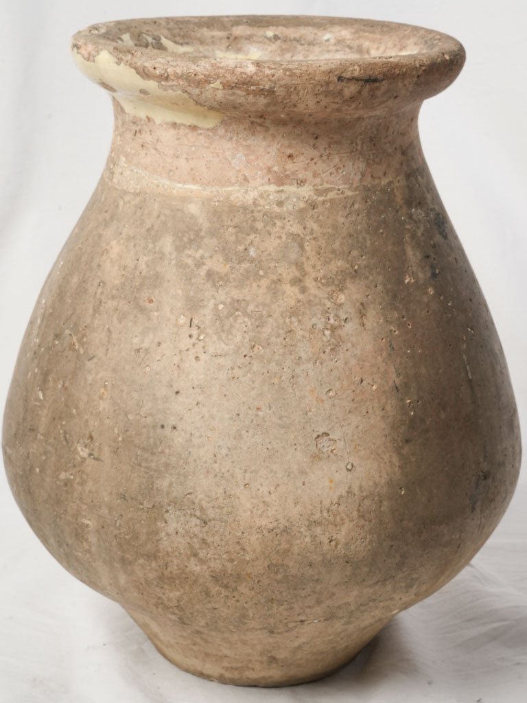 Weathered ochre kitchen jar