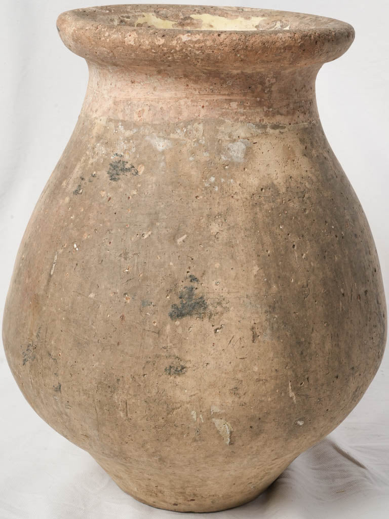 Vintage terracotta storage jar