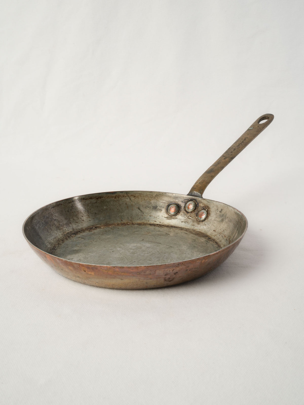 Vintage French Copper Frying Pan