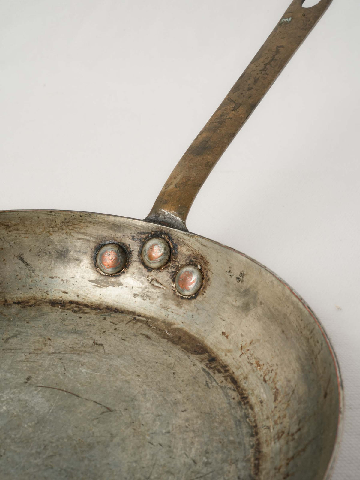 Vintage French Copper Frying Pan