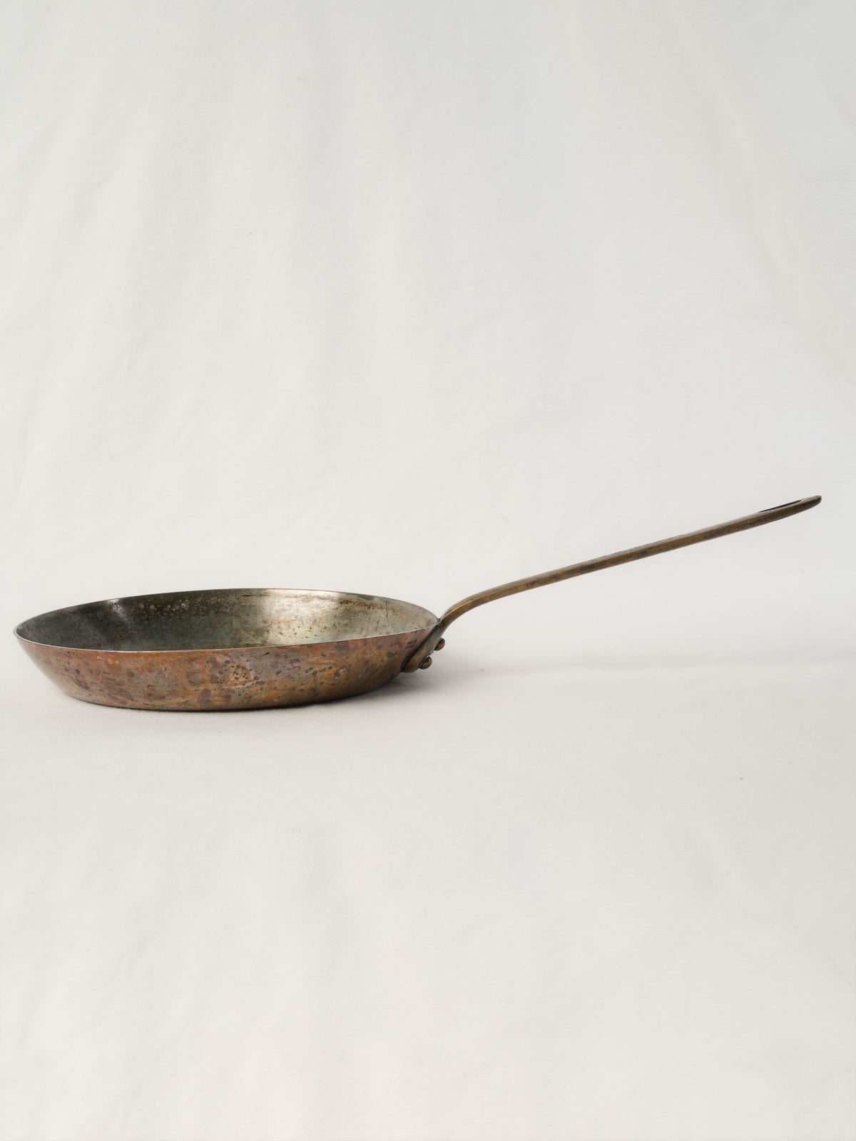 Vintage French Copper Frying Pan