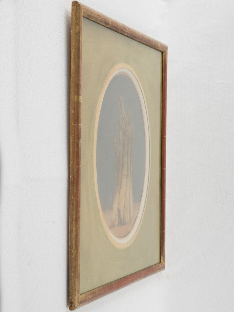 Sophisticated Asparagus Still Life Painting