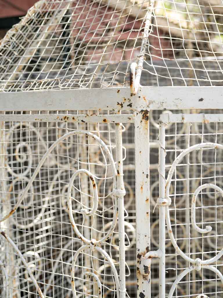 Romantic vintage garden birdcage