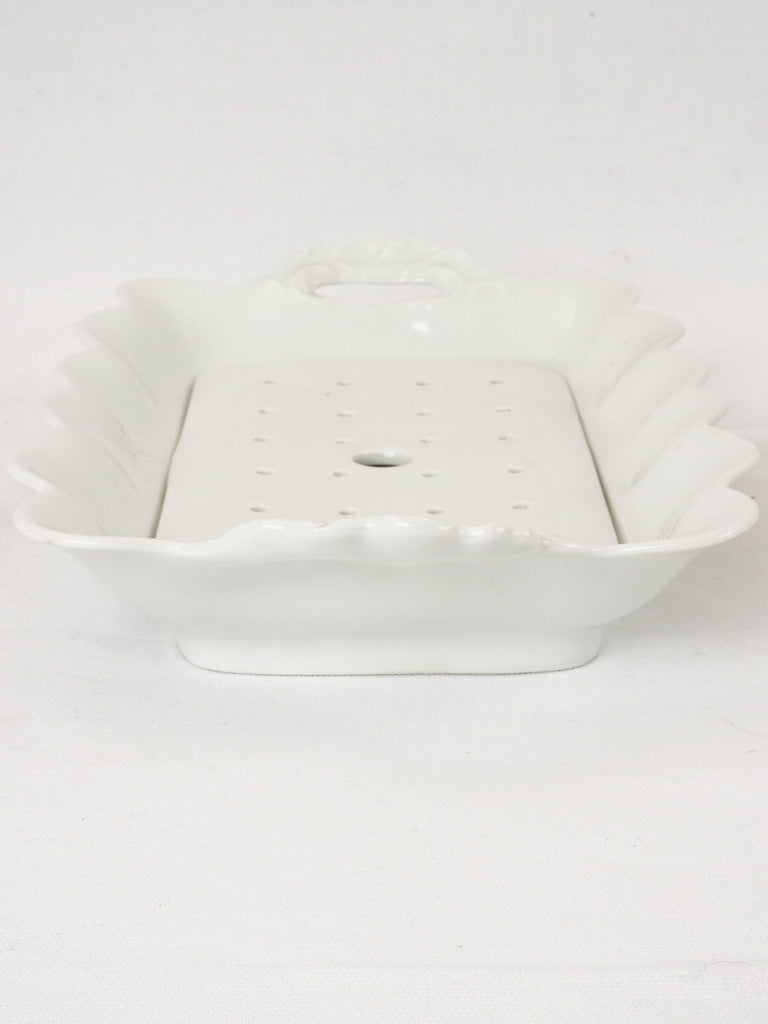 Limoges asparagus service - 8 plates & platter