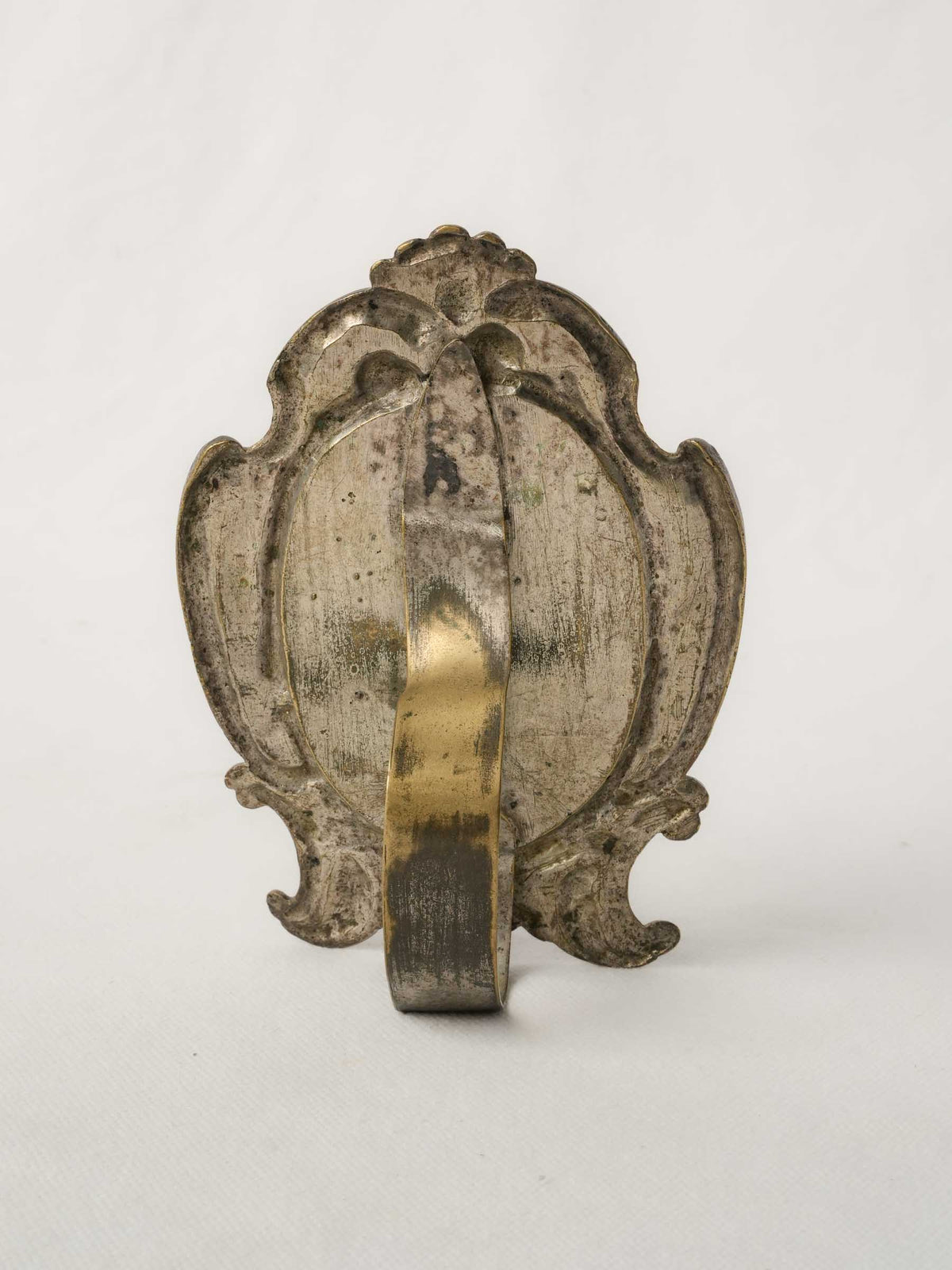 19th-Century French Devotional Crucifix in Ornate Frame