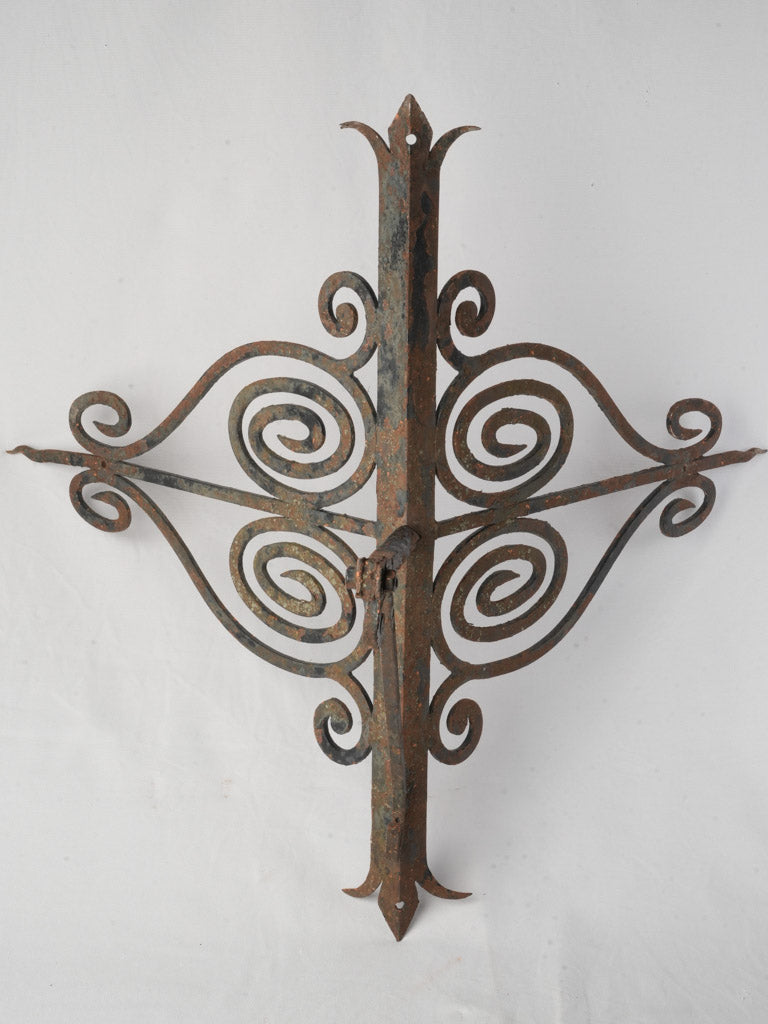 Vintage French corner lantern holder