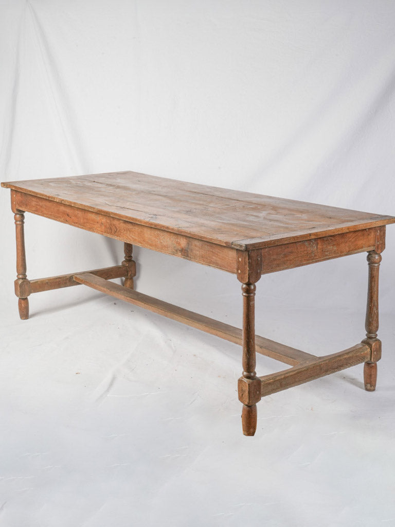 Late 19th Century French Provincial Walnut Farm Table