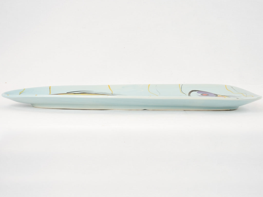 Large vintage fish platter - PORNIC 24"
