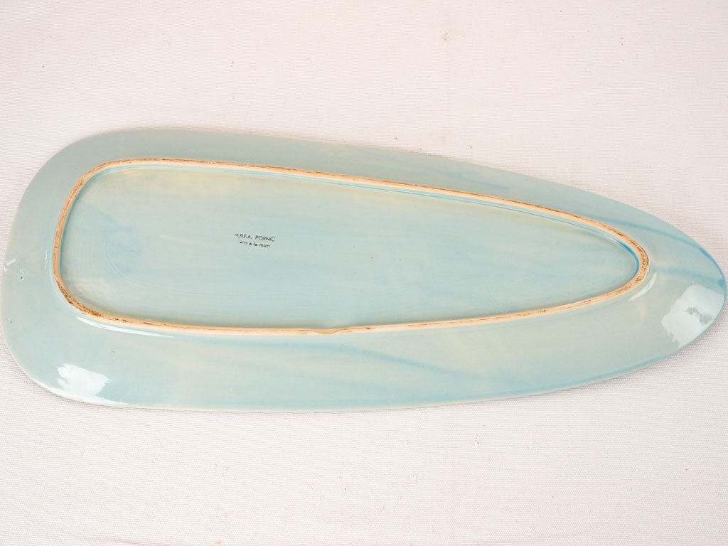 Large vintage fish platter - PORNIC 24"