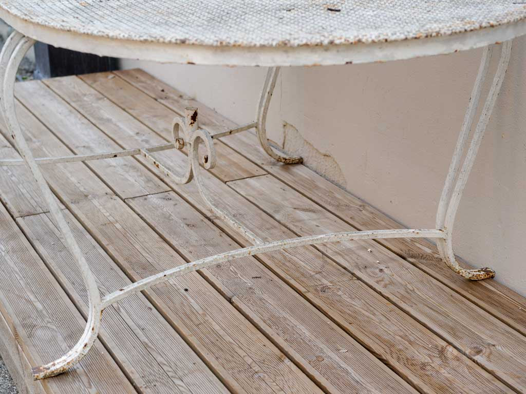 Stylish robust outdoor garden table