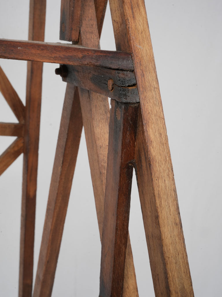 Sophisticated Antique 7-Step Library Ladder