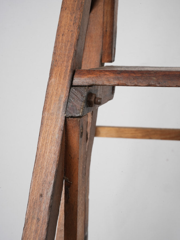 Decorative Solid Wood Library Ladder