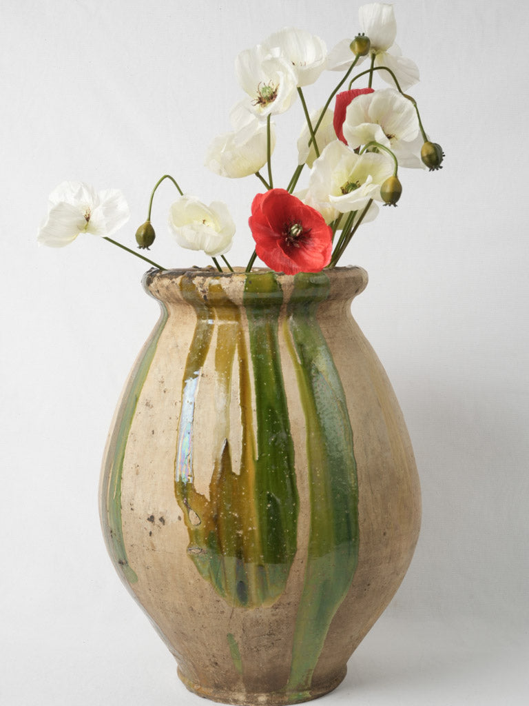 Late-nineteenth Century Terracotta Olive Jar