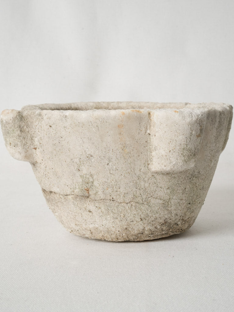 Charming, Country, French, White, Marble, Mortar