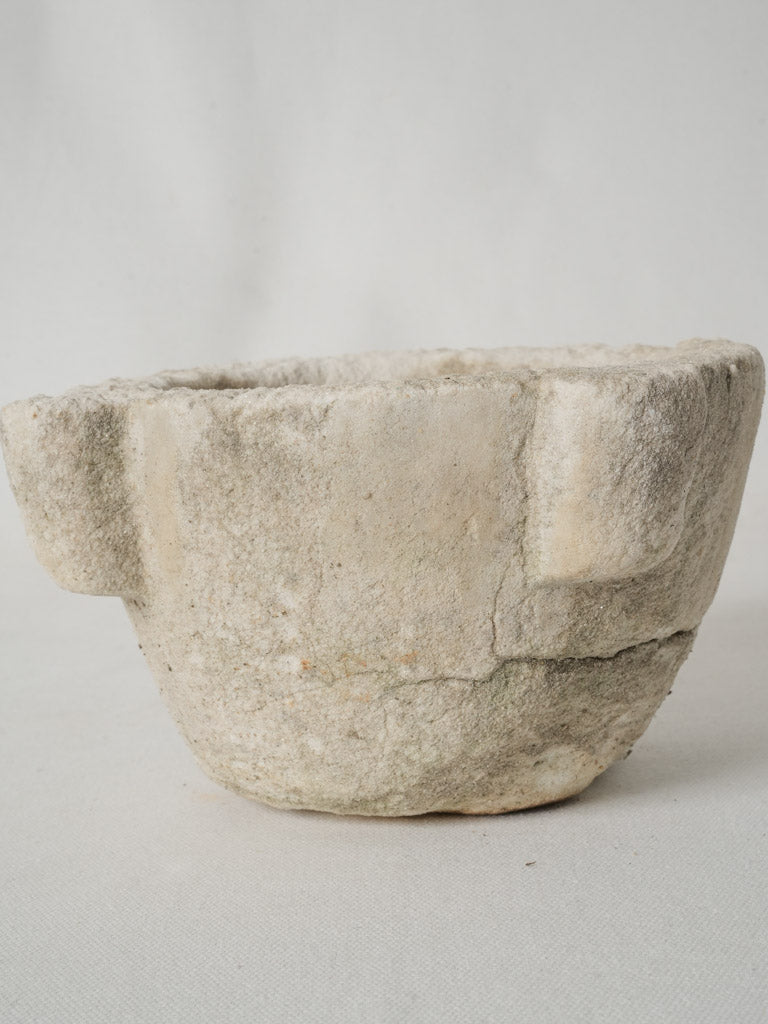Distressed, Classic, Antique, White, Marble, Mortar