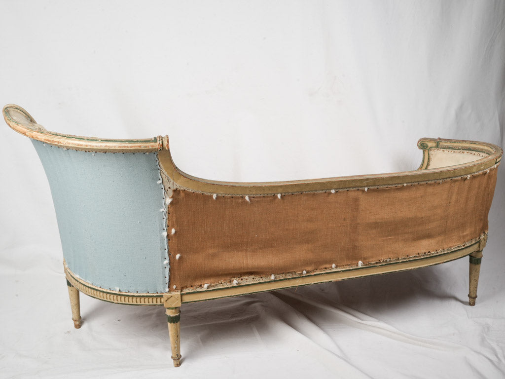 Original patina beechwood méridienne