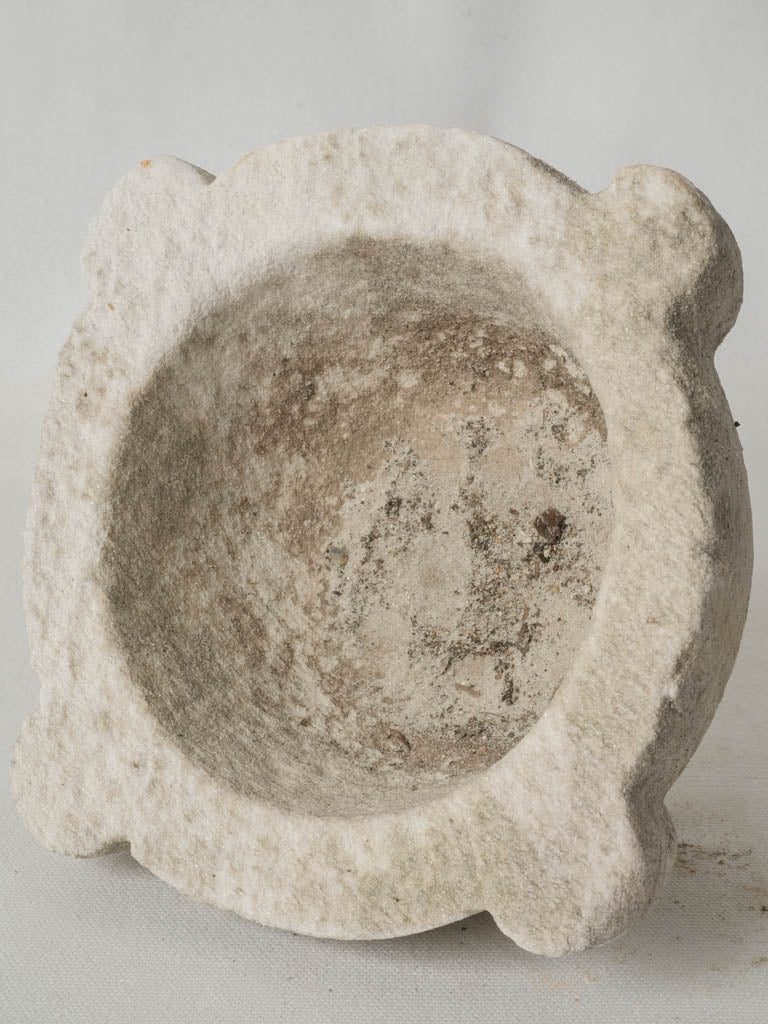 Timeless, Aged, Antique, White, Marble, Mortar