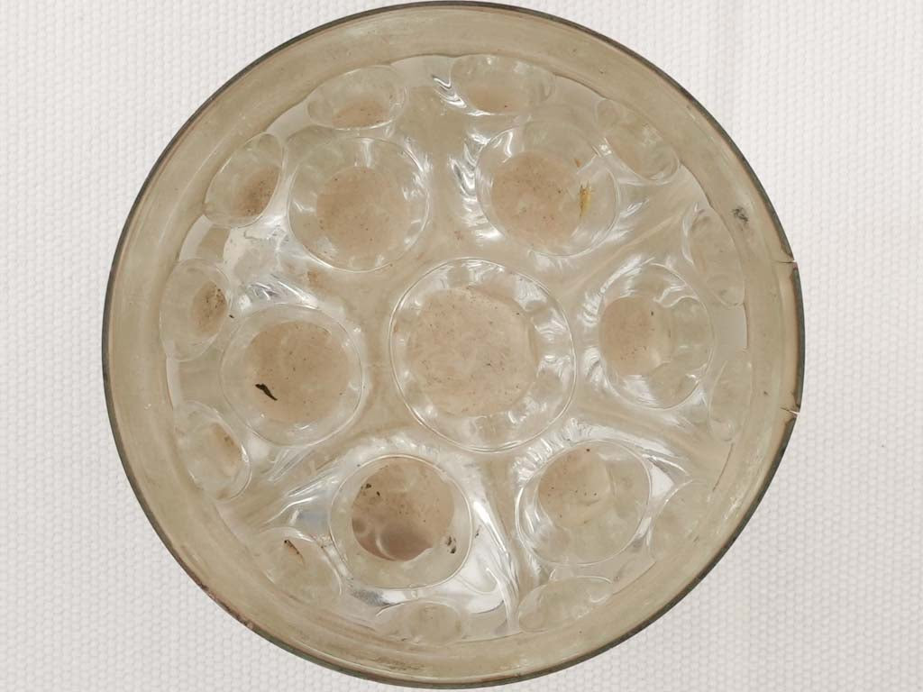 Time-worn silver-plated vase collectible